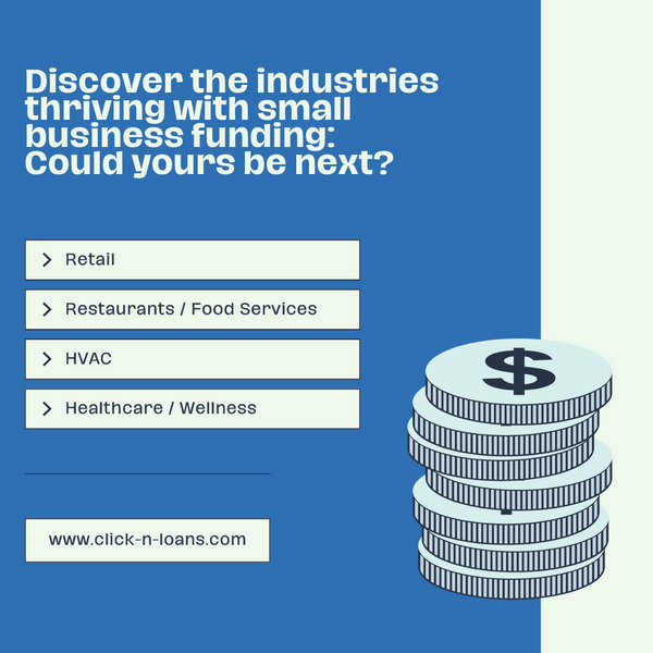 Discover the Industries Thriving with Small Business Funding: Could Yours Be Next?